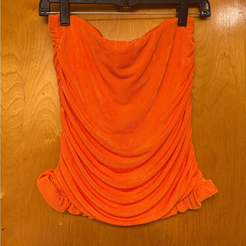 SHEIN Vibrant Orange Women's Skirt